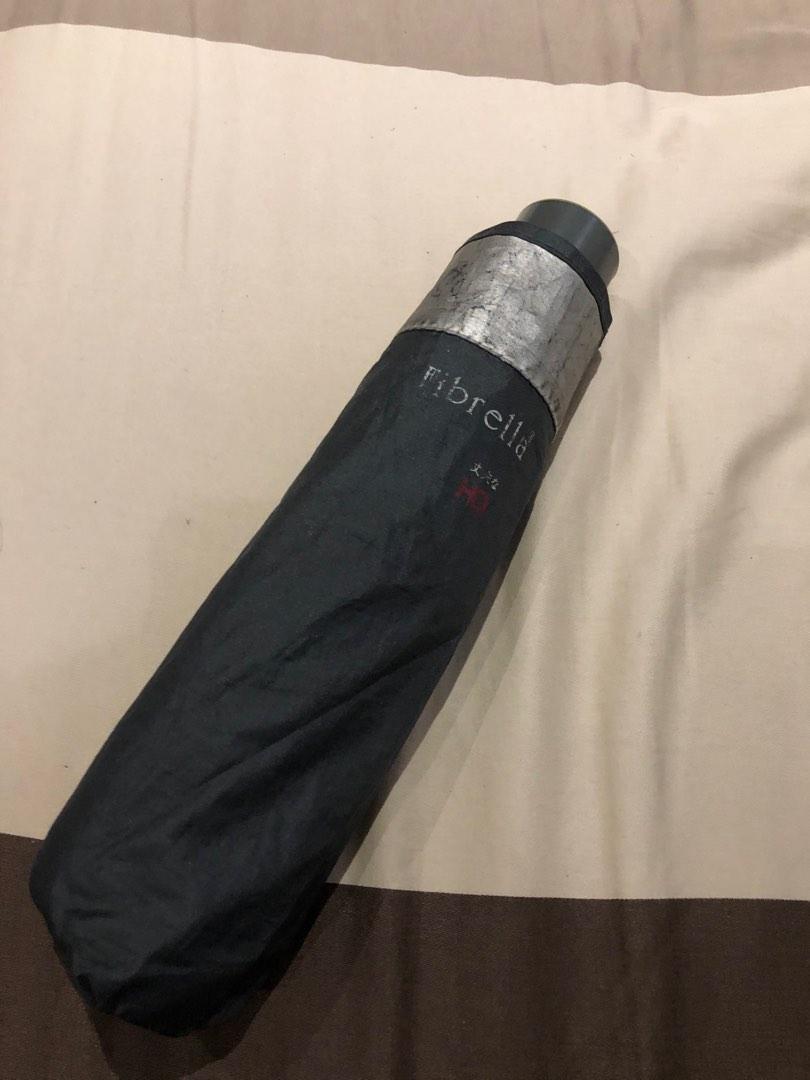 Fibrella Heavy Duty Umbrella (Category: Umbrellas) located in Manila. Submitted by artsygunda (Listing ID 1182991139, Image 1). Description: Original Fibrella Gray Not automatic 7/10 UV protection inside (Silver) (#1).