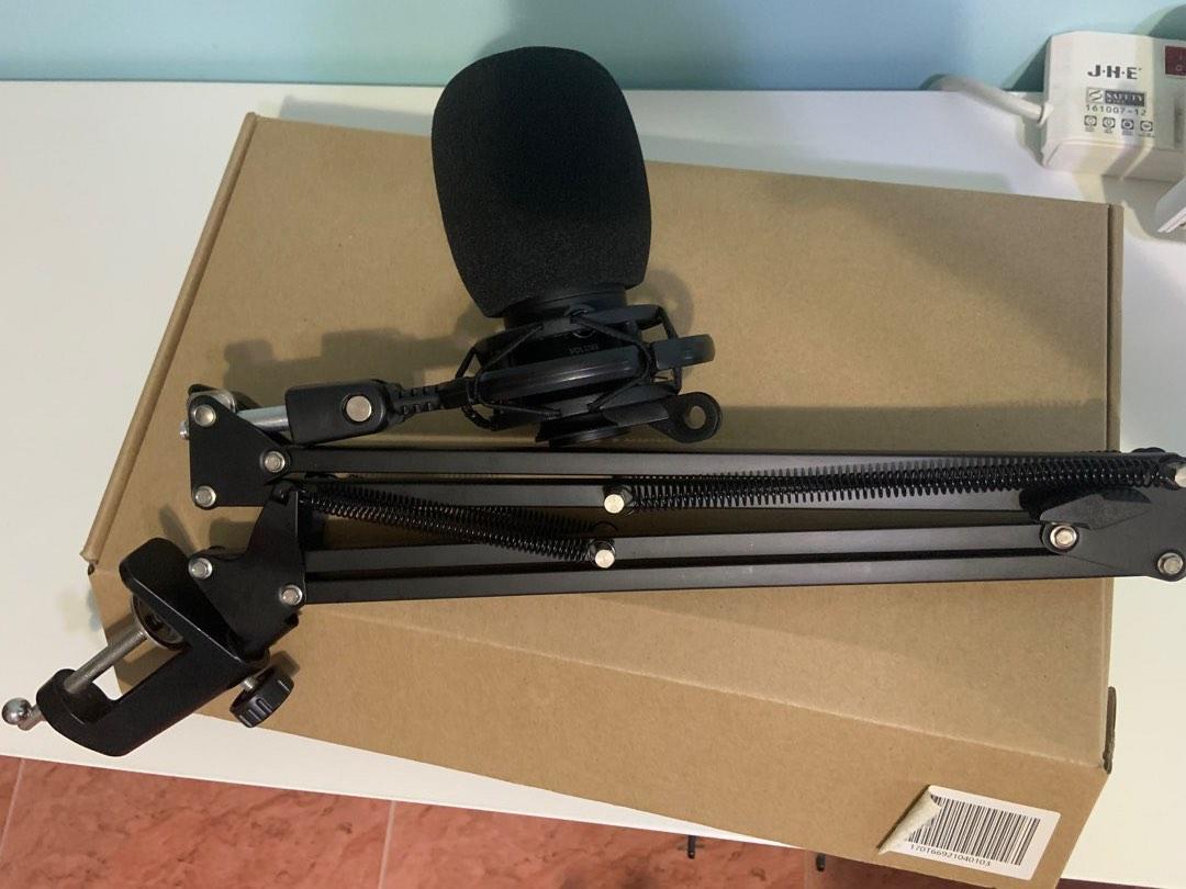 Fifine USB condenser microphone mic T669 desk arm, tripod, stand, Audio ...