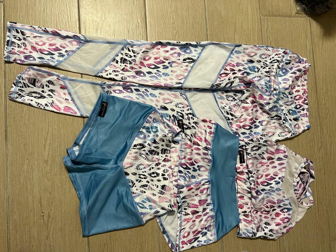 Flex monkey set （分類：運動服裝）位於 Hong Kong。 由 zha1234 提交（商品編號 1183080075，圖片 1）。簡介： Set for yoga, dance , poledance Leggings , 2 pair of shorts 1 top padding can be add 。