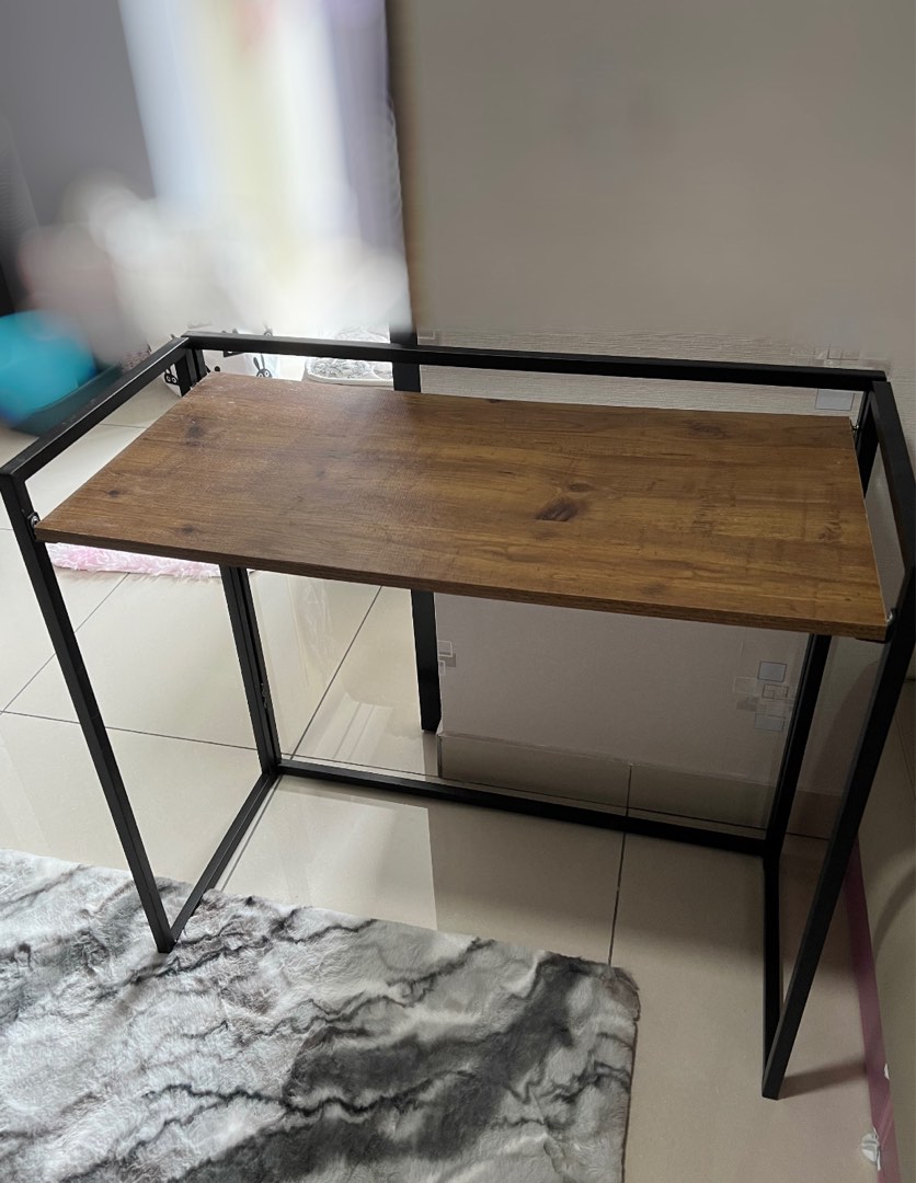Foldable Study Table, Furniture & Home Living, Furniture, Tables & Sets