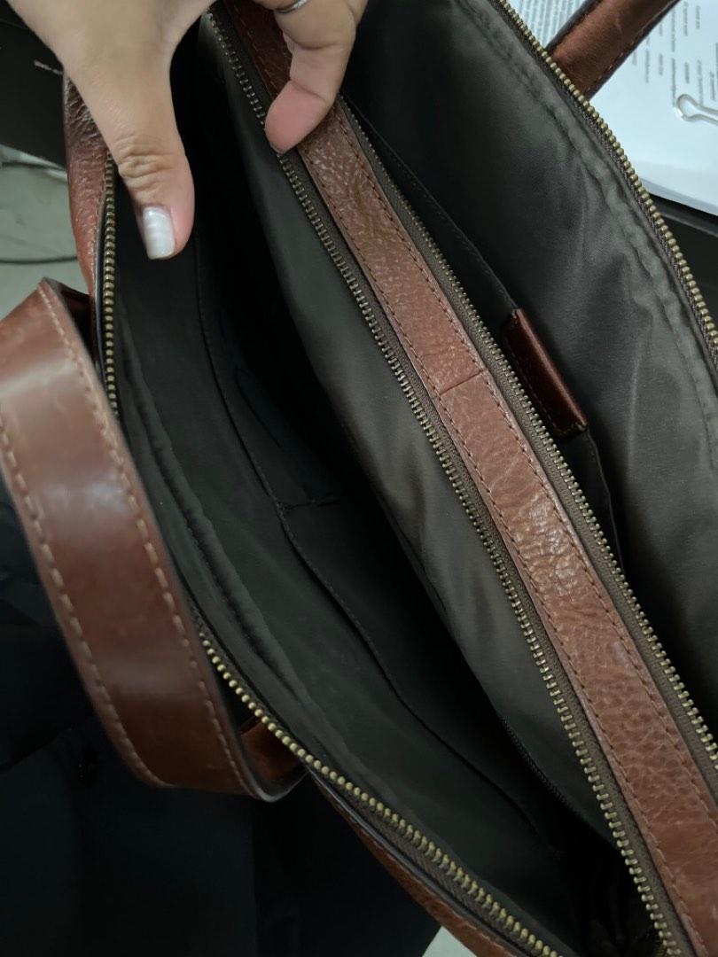 Fossil laptop/briefcase, Luxury, Bags & Wallets on Carousell