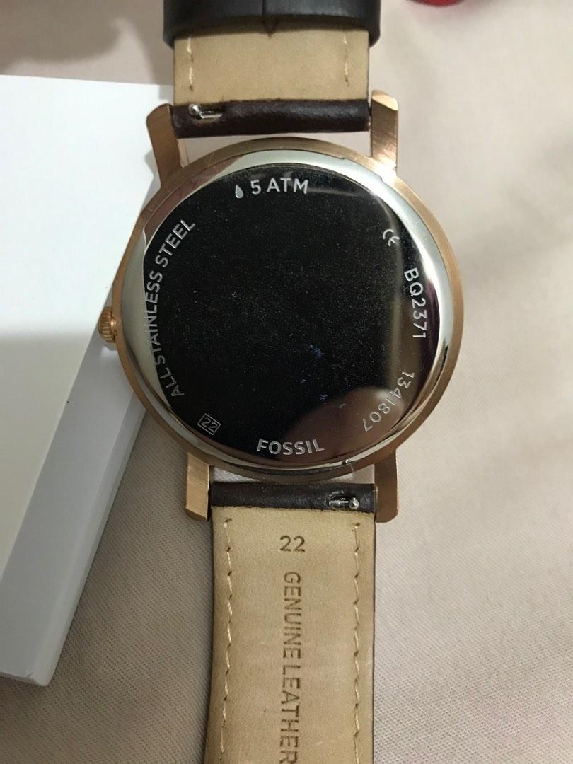 Fossil watch discount engraving ideas