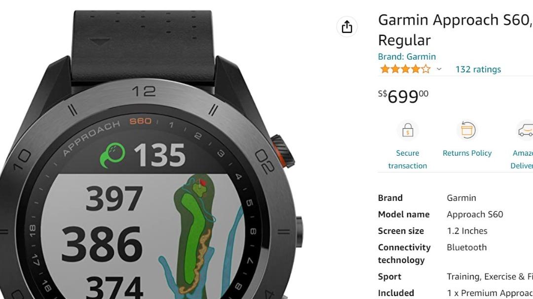 Approach s60 heart rate hotsell