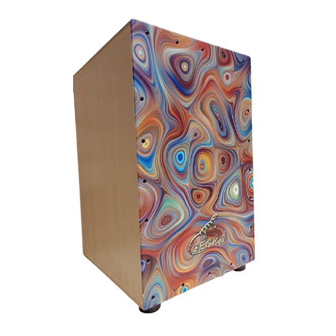 Cajon Percussion Gecko Cajon GECKO C-69 - Effet Cordes De Guitare, Percussion Acoustique Gecko C-69 Cajon Effet Cordes Guitare
