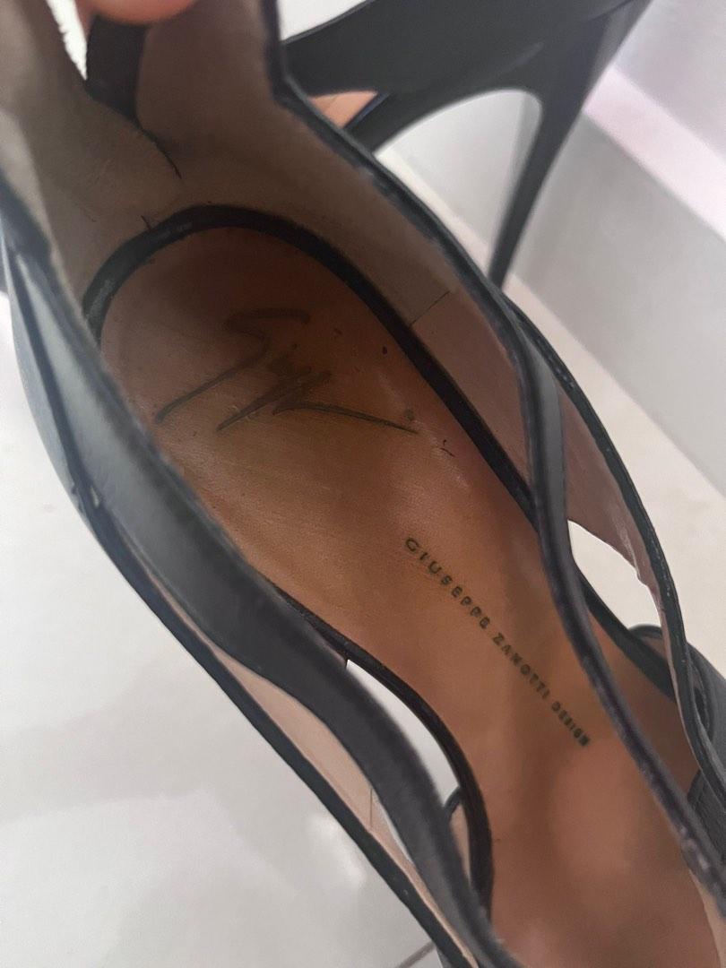 Giuseppe zanotti best sale black heels
