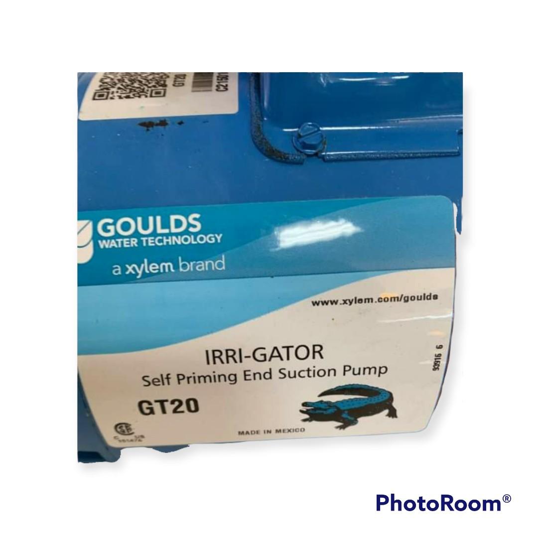 GOULDS IRRIGATOR GT20 SELF PRIMING PUMP, Furniture & Home Living, Home