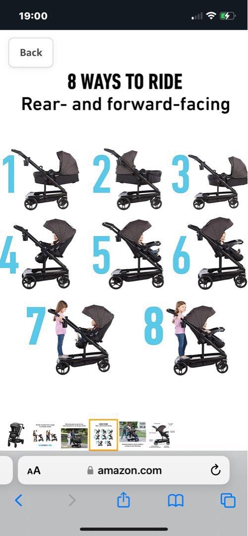 Uno 2 duo double stroller on sale