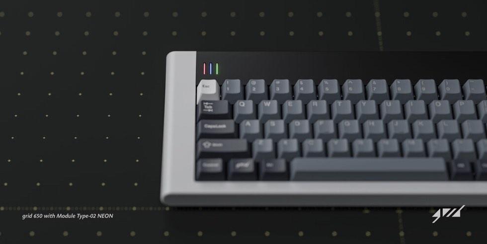 Gridshere Grid650 Mechanical Hotswap Keyboard, 電腦＆科技, 電腦周邊及配件, 電腦鍵盤及相關 ...