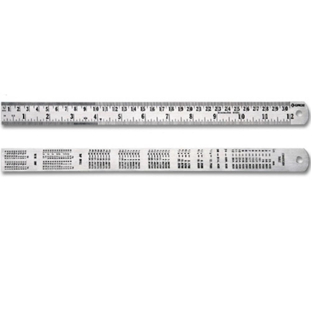 Steel Metal Ruler 18 Inch, Furniture & Home Living, Home Improvement &  Organisation, Home Improvement Tools & Accessories on Carousell