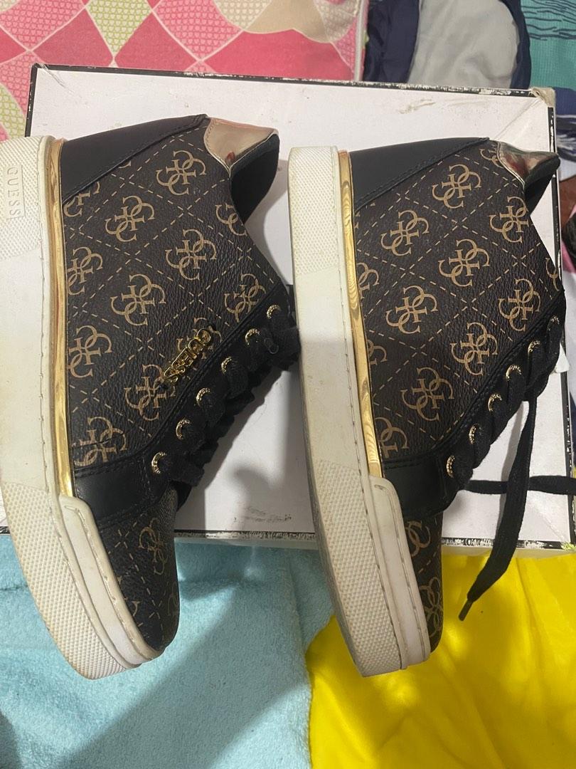 guess flowurs wedge sneakers