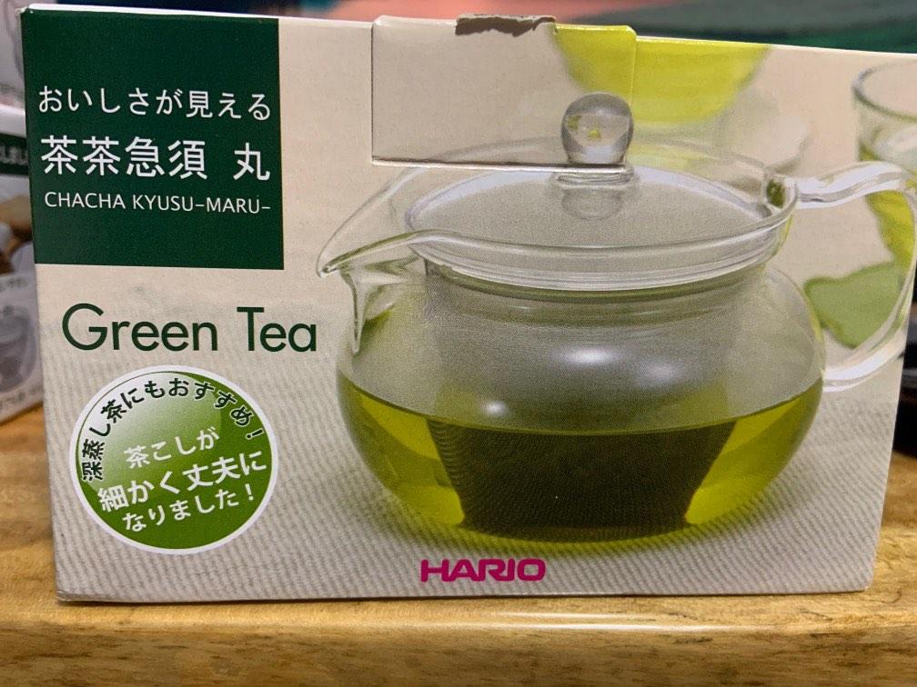 Hario Teapot Chacha Kyusu Maru, Furniture & Home Living, Kitchenware