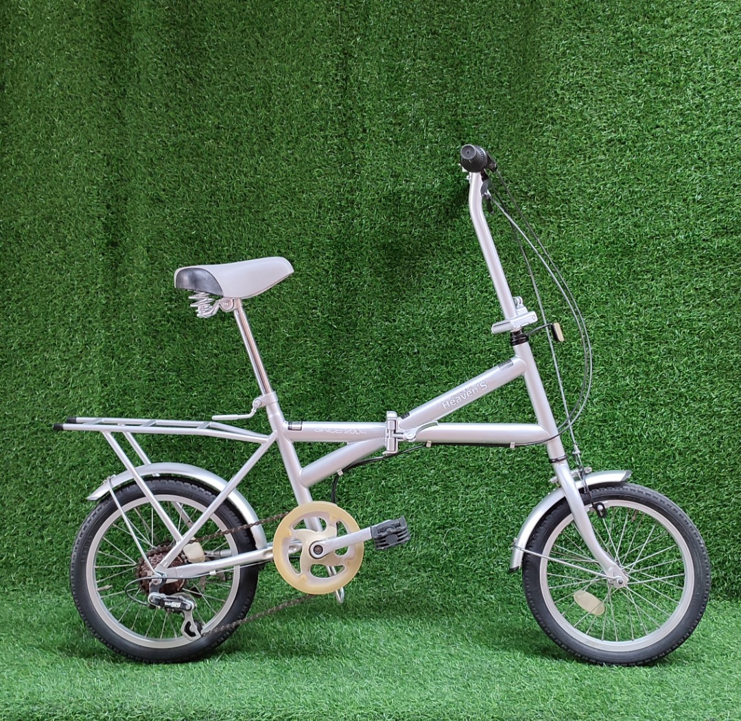 Heaven's 16" Folding Bike Japan Surplus, Sports Equipment, Bicycles