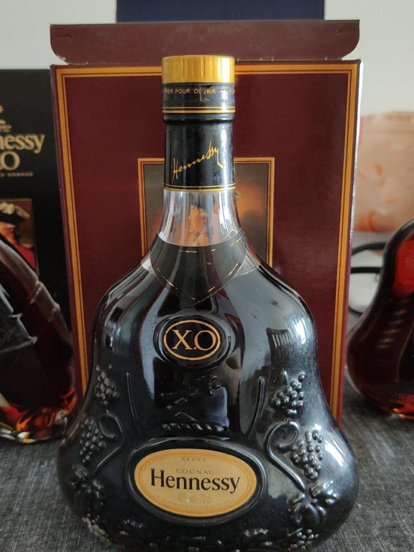 Hennessy 軒尼詩舊版金頭XO紅盒cognac 白蘭地高價收購, 嘢食& 嘢飲 