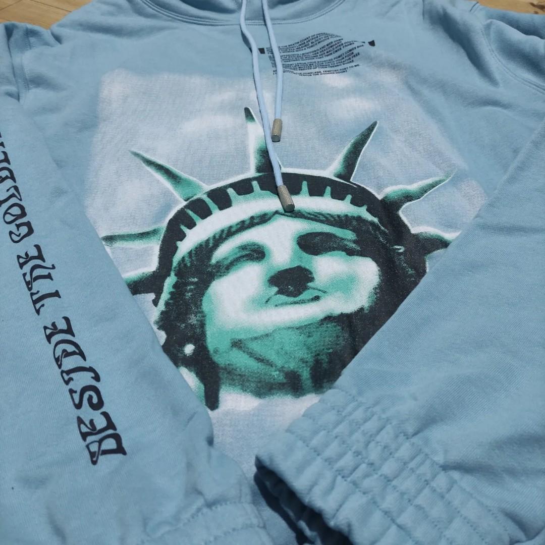 Liberty hoodie top off white