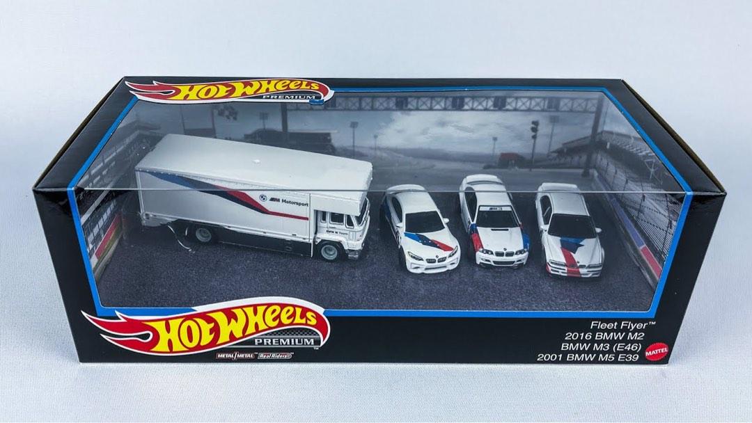 Hot Wheels BMW Fleet Flyer Lorry From BMW Set Hobbies Toys