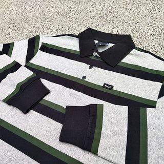 HUF 條紋 長袖上衣