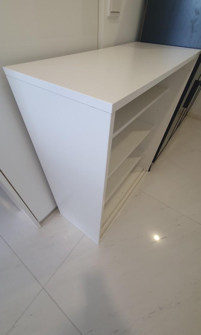 ikea-mackapar-white-sliding-door-shoe-cabinet-furniture-home-living