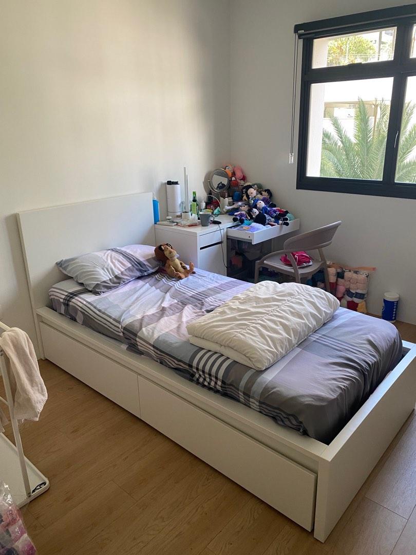 Malm cheap bed 90x200