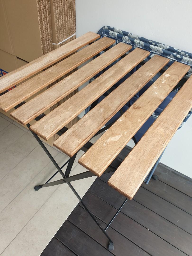 Ikea outdoor table Tarno, Furniture & Home Living, Outdoor Furniture on