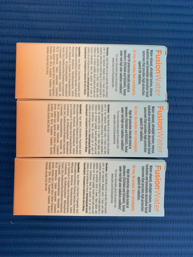 ISDIN sunscreen (a set of 3s) , Beauty & Personal Care, Face, Face Care