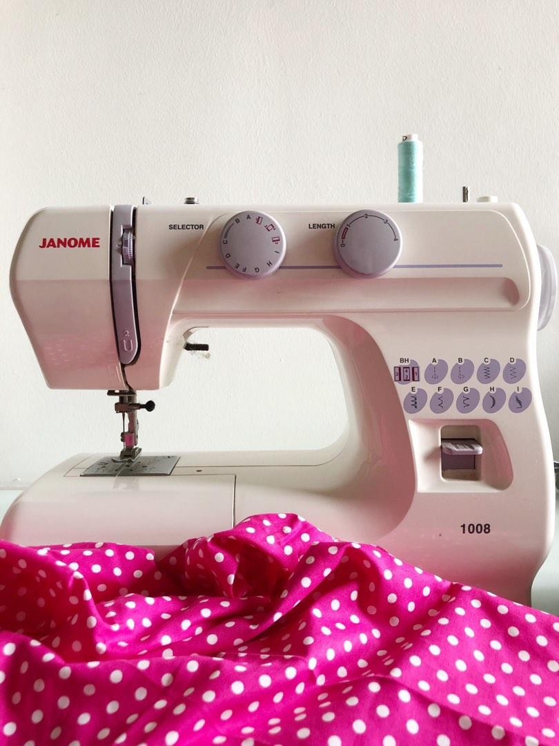 Janome Sewing Machine (Model 1008), Hobbies & Toys, Stationery & Craft