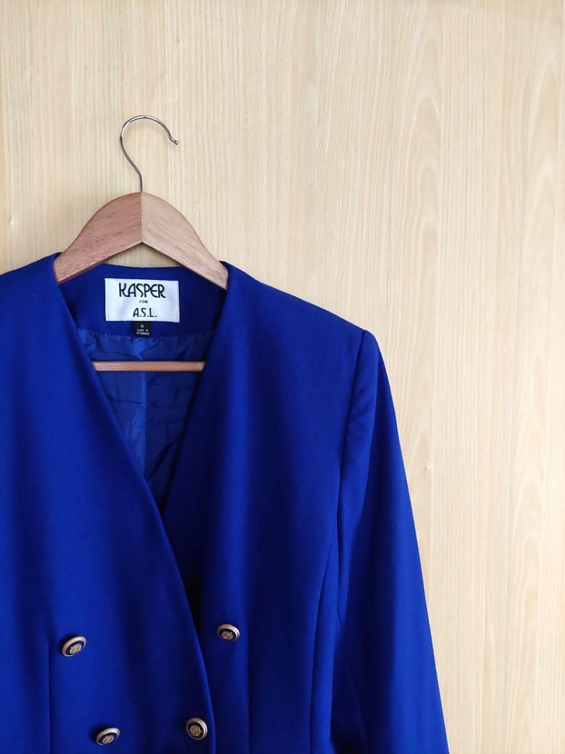 Kasper royal hotsell blue blazer