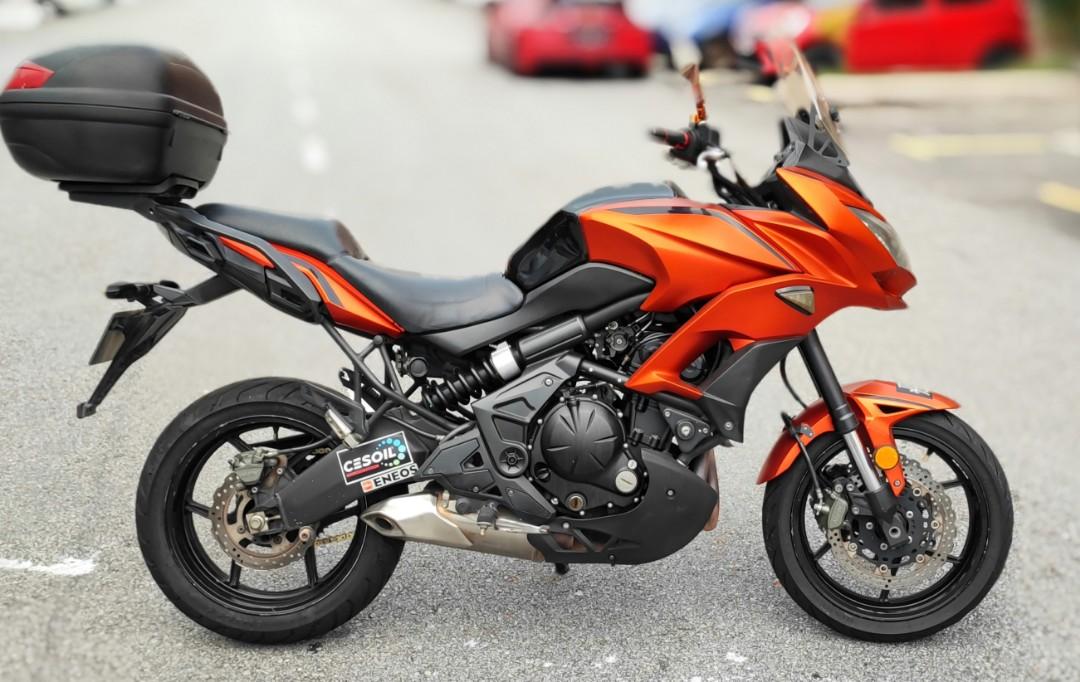 Kawasaki Versys 650 Canyon Orange v3 2017 Motorbikes on Carousell