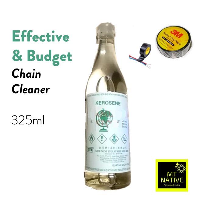 Kerosene as Chain Cleaner [Effective and Budget solution] / 3M Temflex