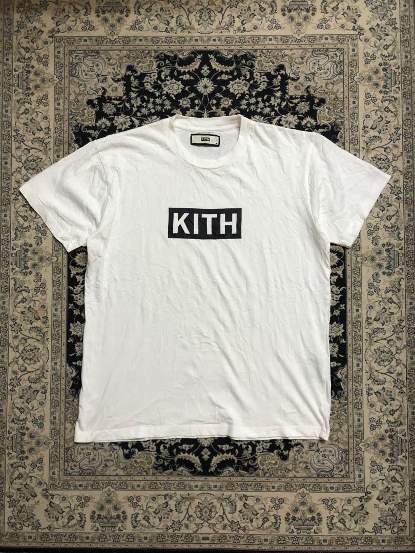KITH box logo Men s Fashion Tops Sets Tshirts Polo Shirts on Carousell
