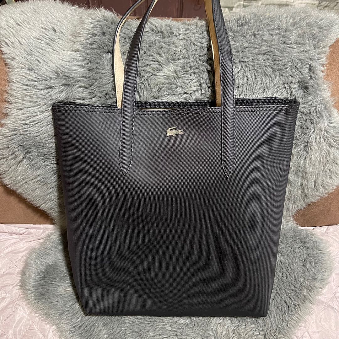 Lacoste Reversible tote bag, Luxury, Bags & Wallets on Carousell