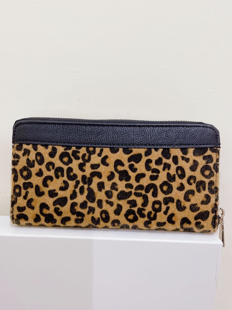 Leopard Print long wallet, Women's Fashion, Bags & Wallets, Wallets