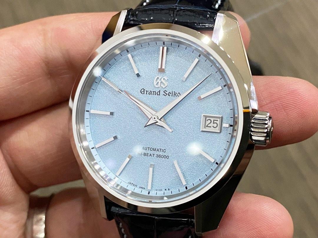 Like New Dec 21 Grand Seiko GS Hi Beat Snow On Blue Lake Limited SBGH287,  Luxury, Watches on Carousell