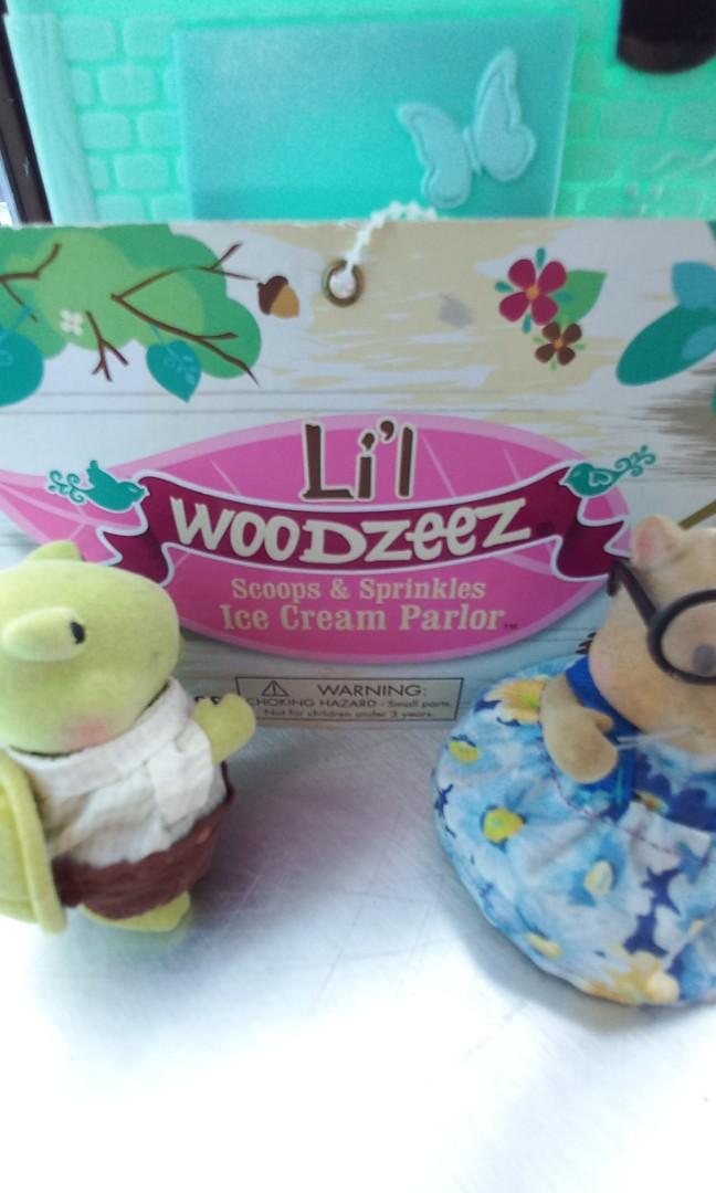 Lil Woodzeez ice cream parlor, Hobbies Toys, Toys Games on