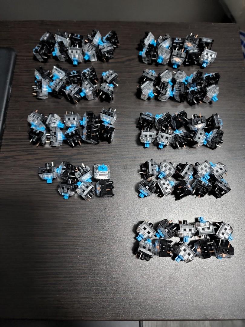Logitech GX Blue Clicky Switches, Computers & Tech, Parts & Accessories ...