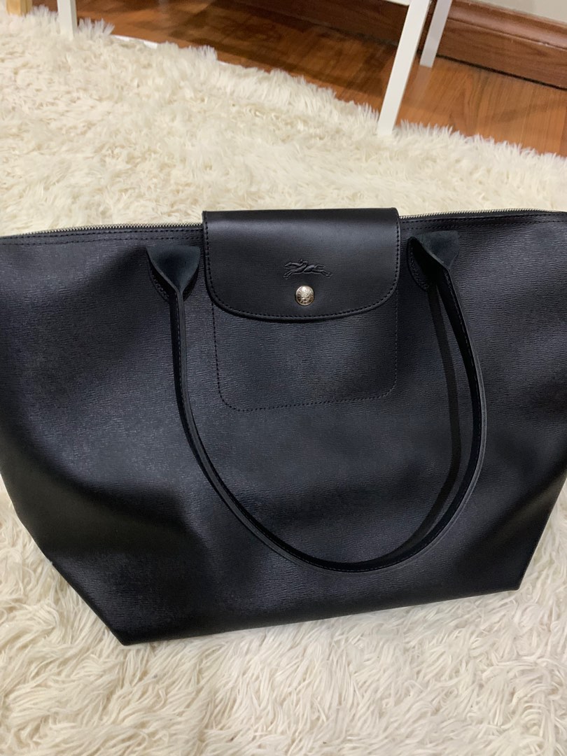 New Longchamp Le Pliage Neo 1500 mini Crossbody/Tote Black Bag