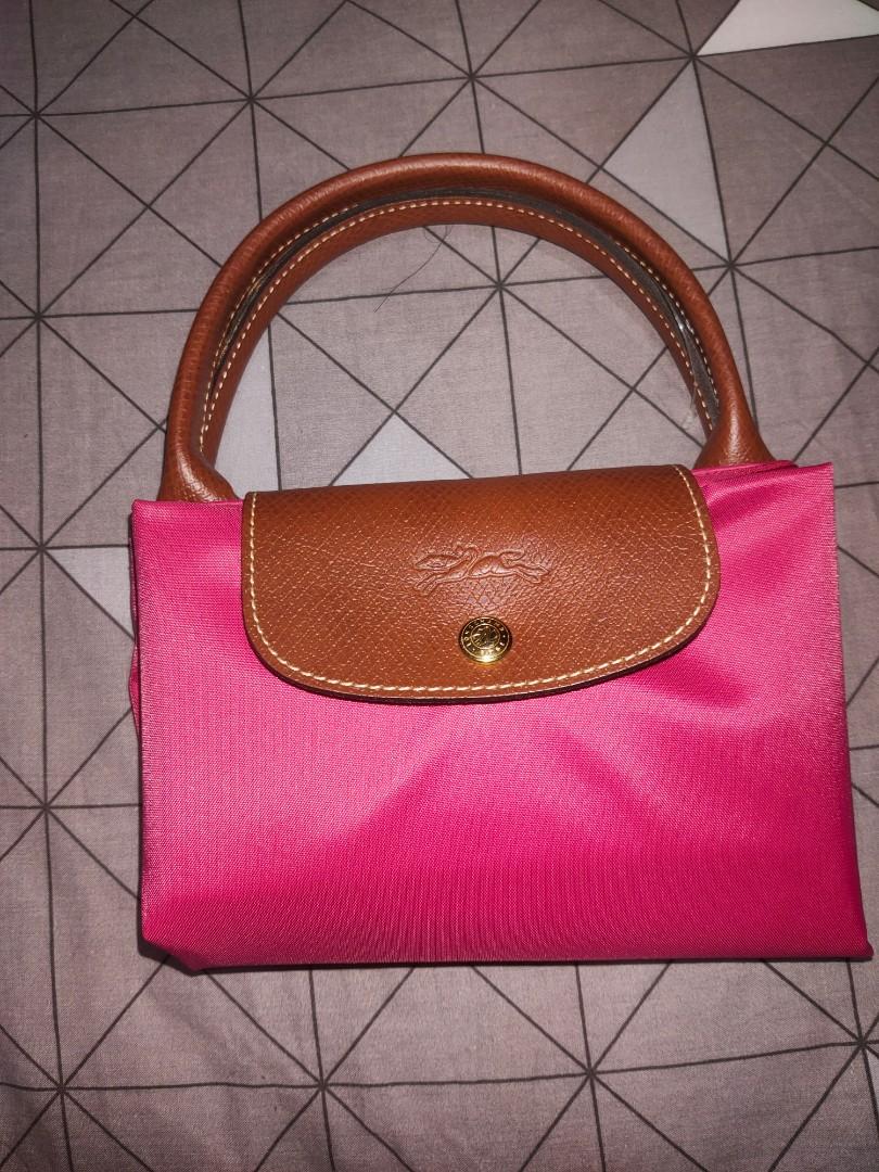 LONGCHAMPS PINK TOTE BAG, Women's Fashion, Bags & Wallets, Tote Bags on