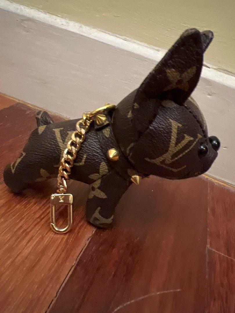 LV Bulldog Keychain, Luxury, Accessories on Carousell