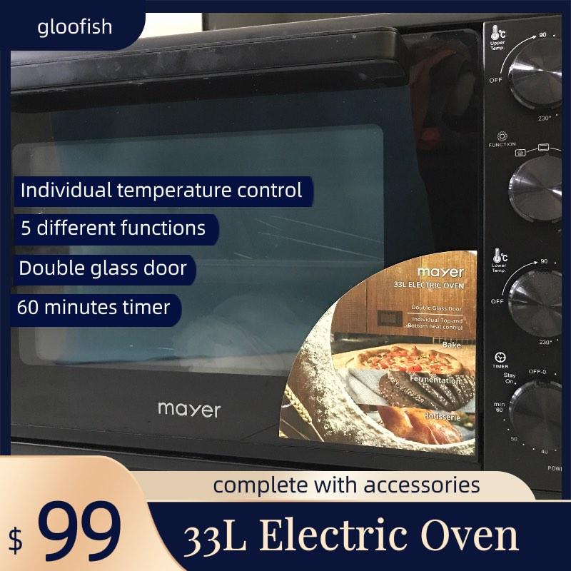 Mayer 33L Electric Oven MMO33, TV & Home Appliances, Kitchen Appliances