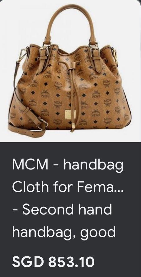 Mcm bag second top hand