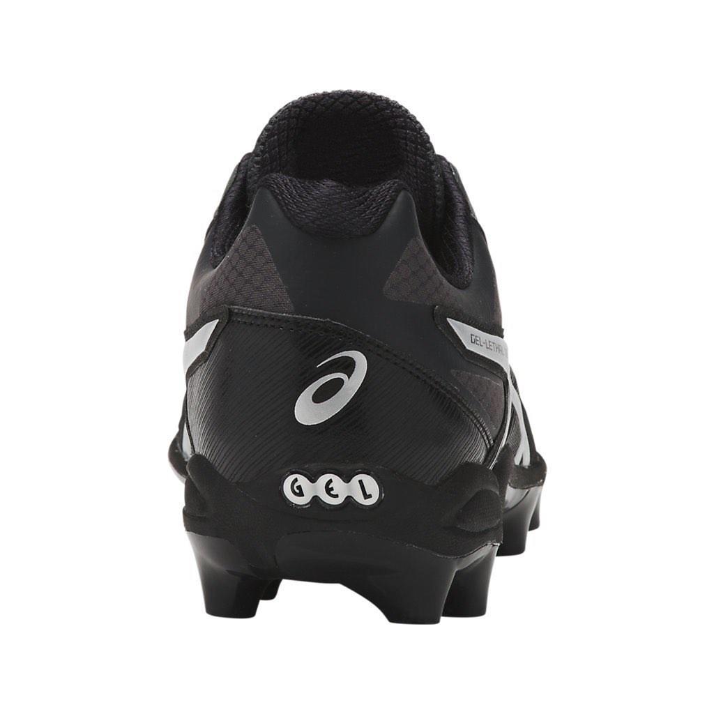 Men s GEL LETHAL 18 Black Pure Silver Football ASICS Australia
