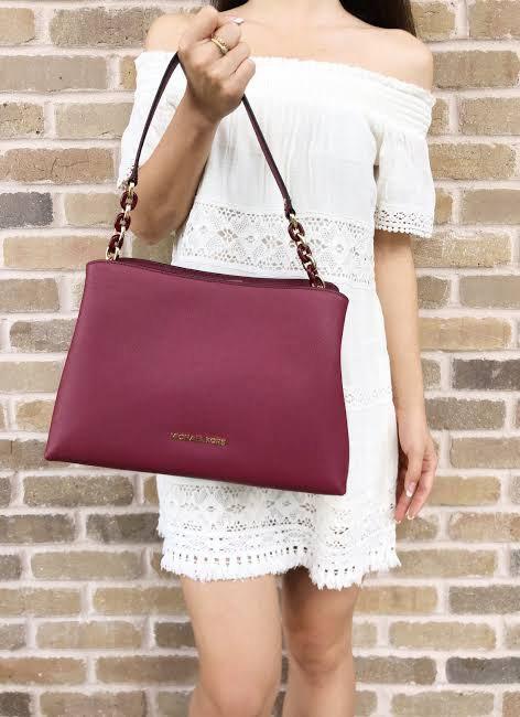 Michael Kors Mulberry Satchel Luxury Bags Wallets on Carousell