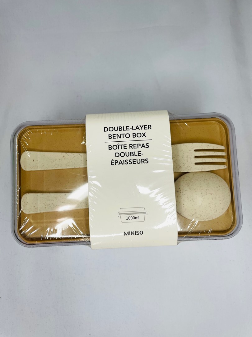 Miniso Lunch Box, Furniture & Home Living, Kitchenware & Tableware