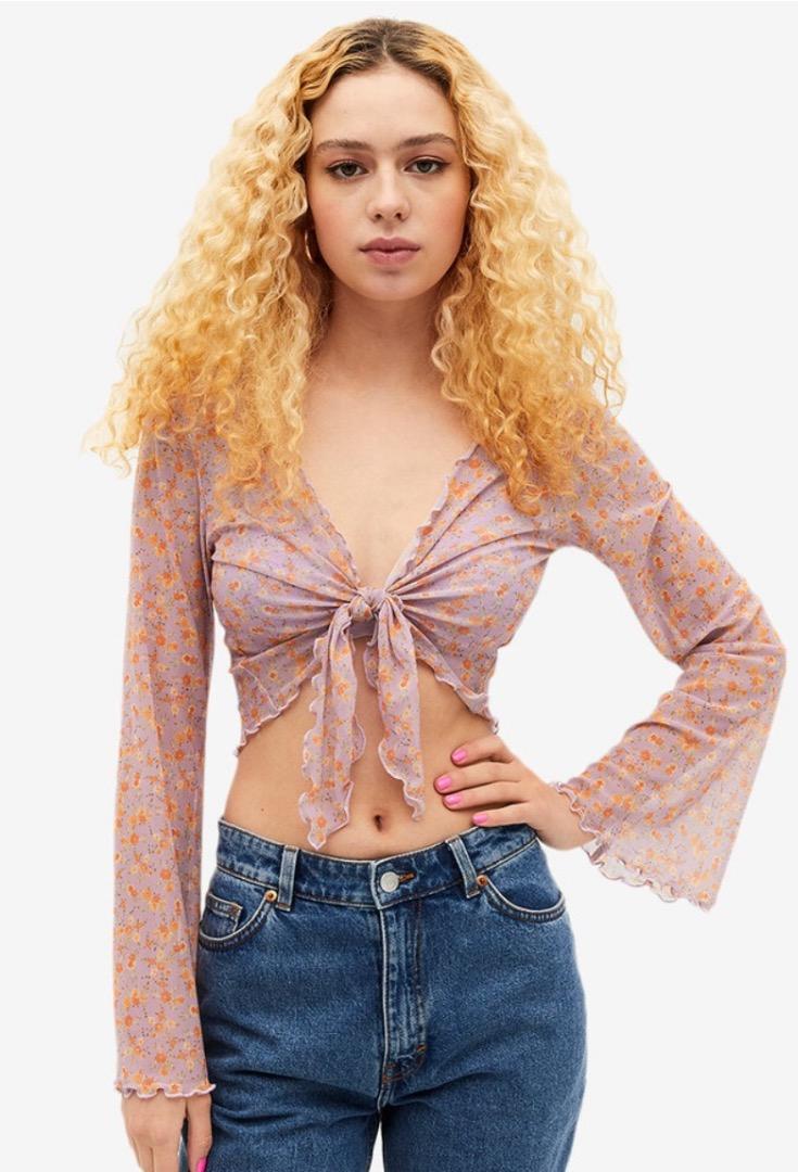 Mesh tie shop up top
