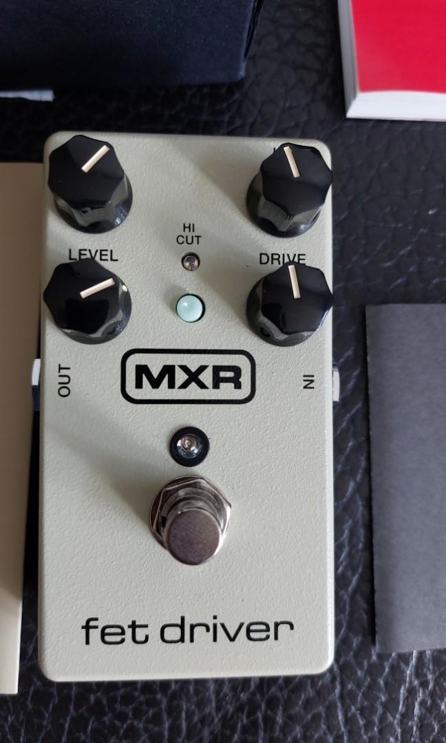 MXR fet driver overdrive pedal, 興趣及遊戲, 音樂、樂器& 配件, 樂器