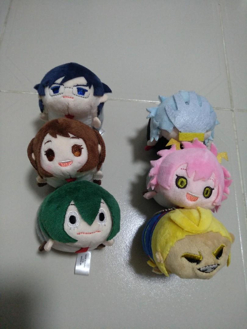 My hero academia plush keychains, Hobbies & Toys, Toys & Games on Carousell