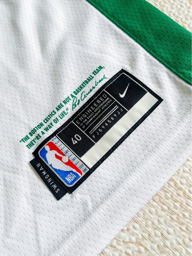 Men's Nike Jayson Tatum White Boston Celtics 2020/21 Swingman Player Jersey  - City Edition