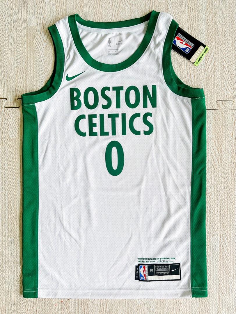 Nike Boston Celtics Men's City Edition Swingman Jersey - Jayson Tatum - White