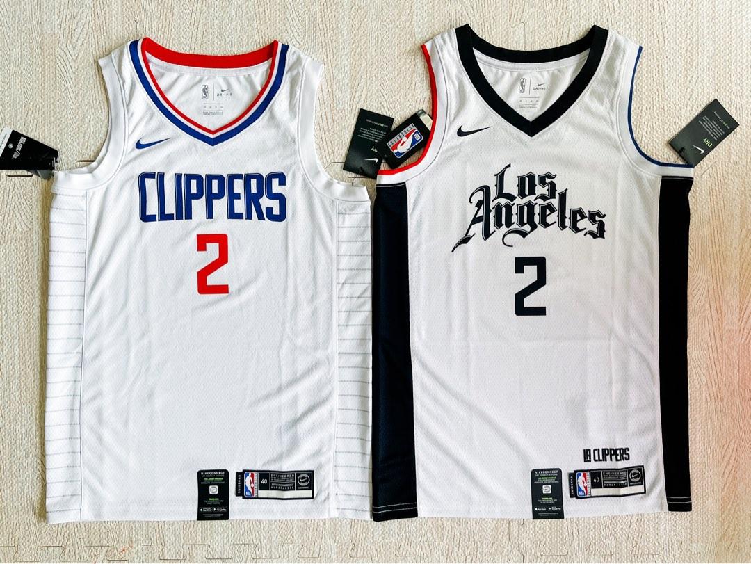 NBA NIKE ASSOCIATION & CITY EDITION SWINGMAN JERSEY - LOS ANGELES CLIPPERS  - KAWHI LEONARD - MENS - SIZE 40 (S), Men's Fashion, Activewear on Carousell