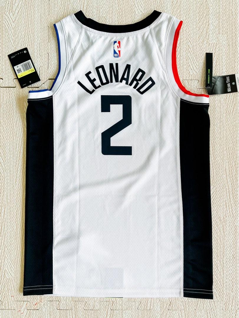 Swingman Men's Kawhi Leonard Blue Jersey - #2 Basketball Los