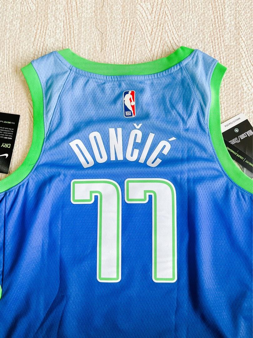 Nike Dallas Mavericks Luka Doncic Select Series Jersey Size 40 Small DA6960  405